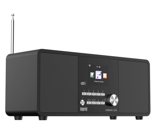 IMPERIAL Imperial DABMAN i200 V2 Multifunctional Stereo Radio DAB+ / - 1535022 - zdjęcie 2